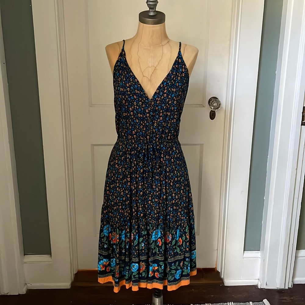 sundress size Medium - beautiful print